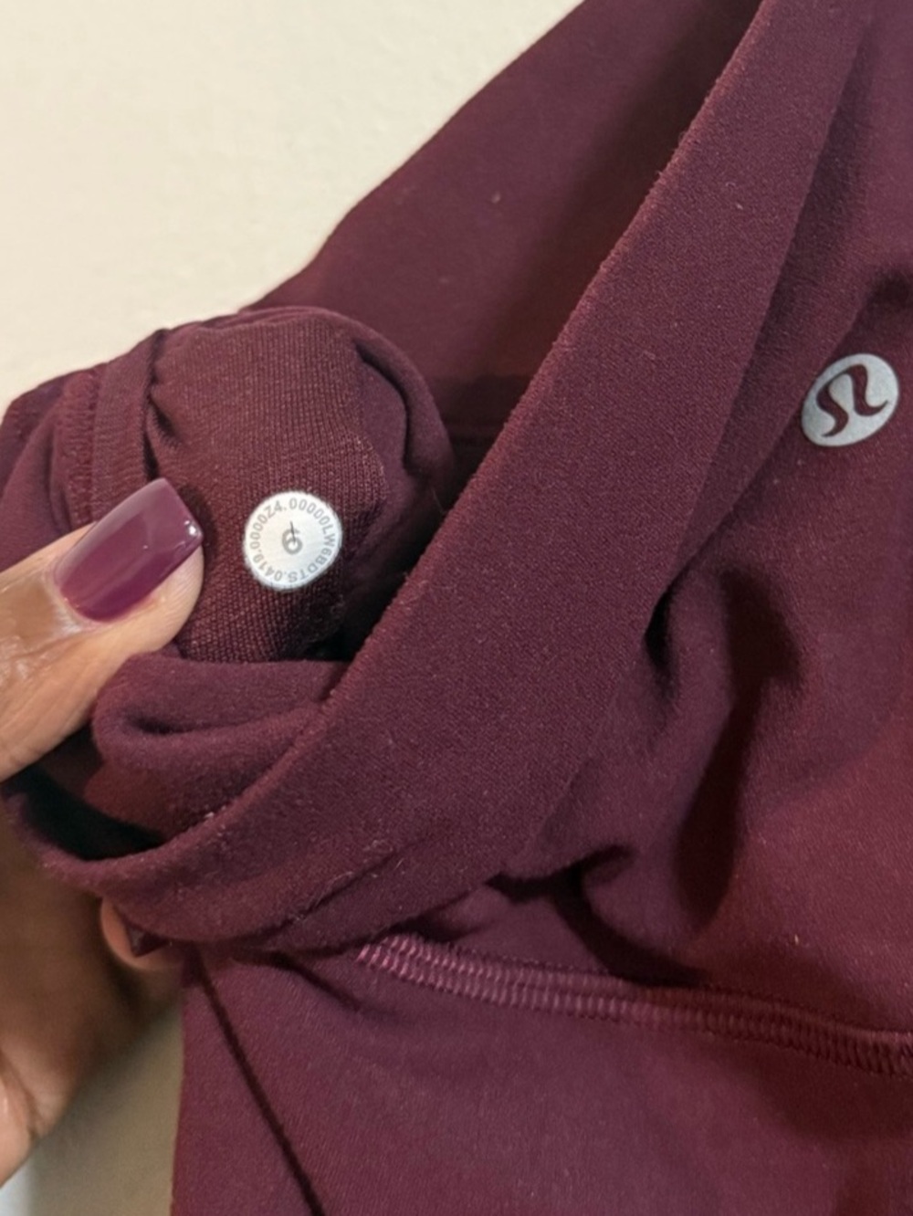 Lululemon Align Crop 21" Garnet (Size 6) - Picture 5 of 6